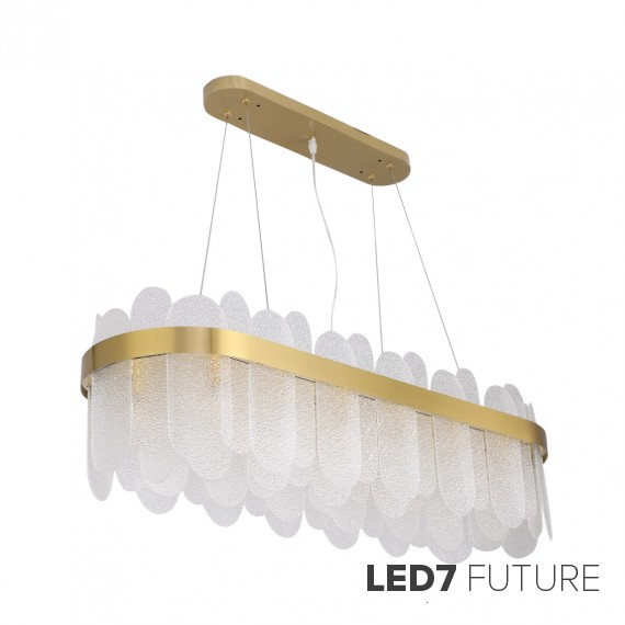 Loft Industry Modern - Leaf Oval PV Chandelier